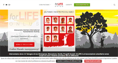Desktop Screenshot of forlifeonlus.info